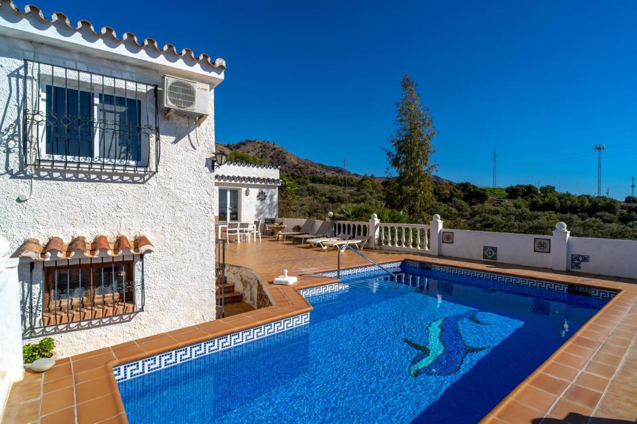 Villa Isabel Private Pool Casasol Нерха Экстерьер фото